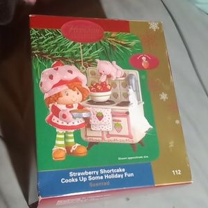 Strawberry Shortcake Christmas ornament